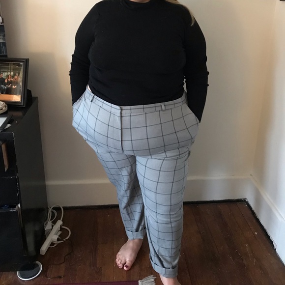 ASOS Pants - ASOS Grid Trousers Size 24 (runs large)